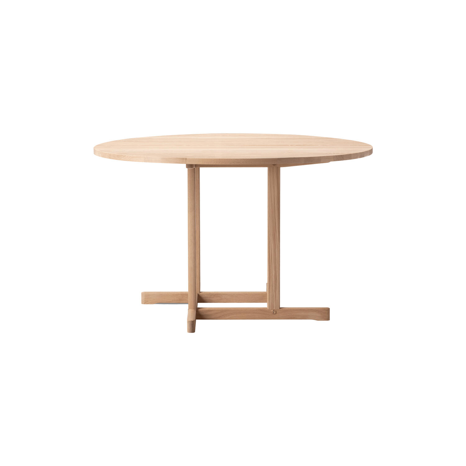 BM80 Mogensen Shaker Table ø 120 cm, s&aelig;bebehandlet eg