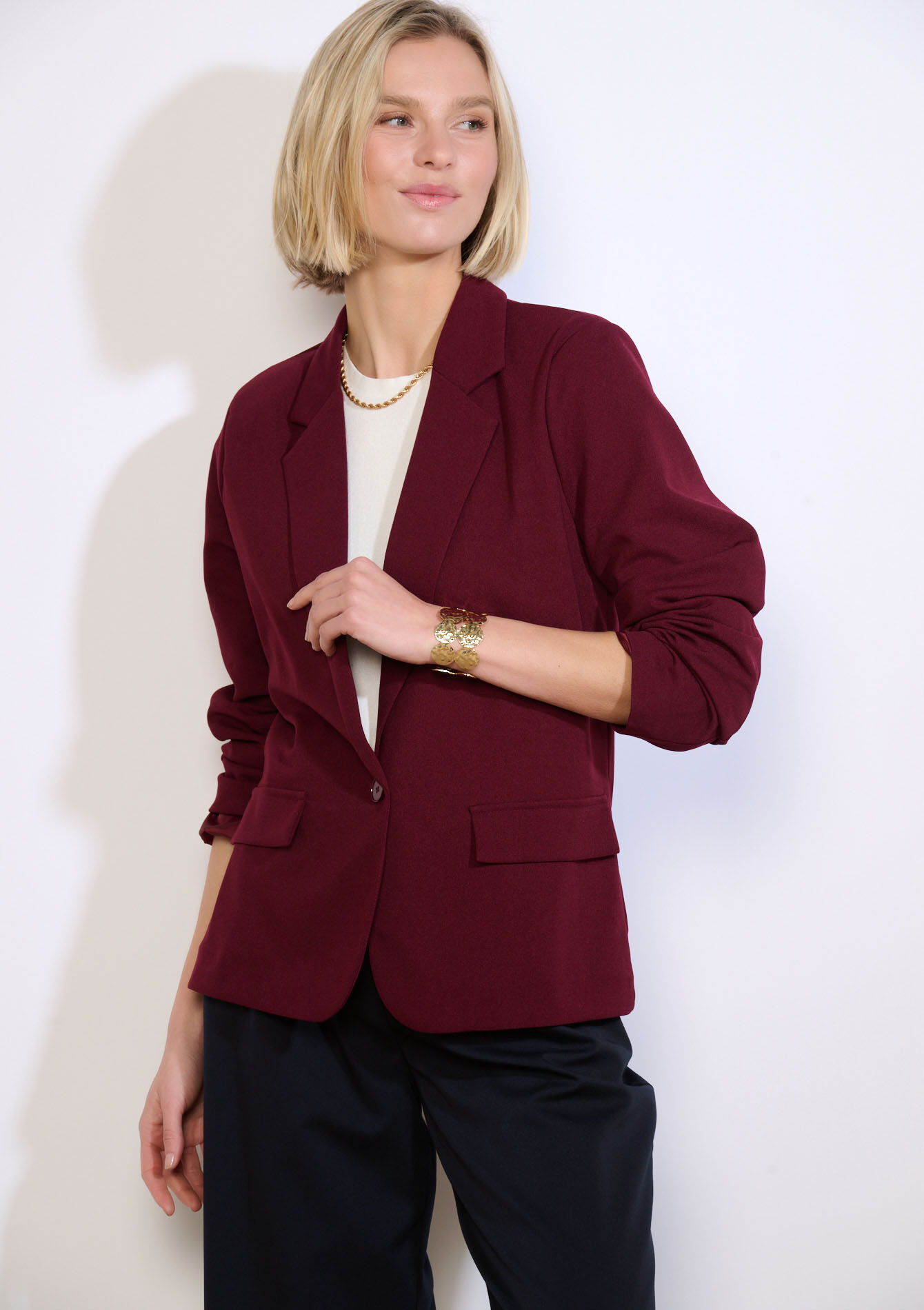 Soepel vallende blazer