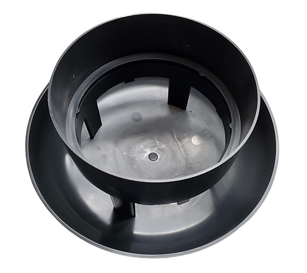 Chapeau de ventilation diamètre200 mm Ardoise