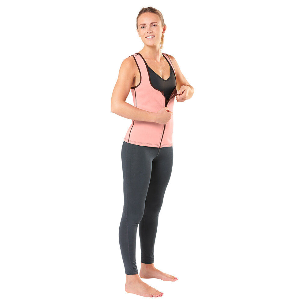 Débardeur de sudation néoprène rose (3 tailles)