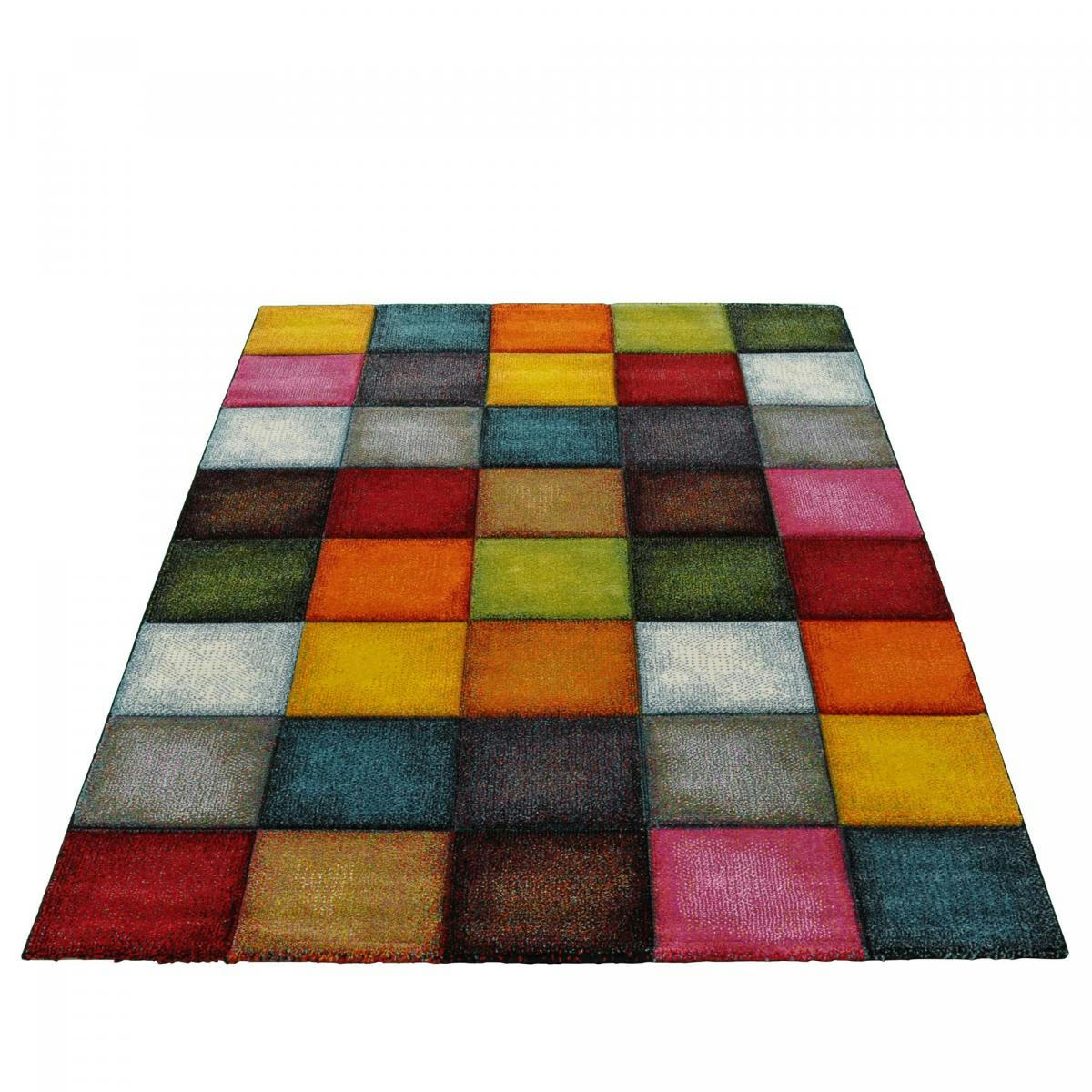 BELO 31 - Tapis salon multicolore 200x290