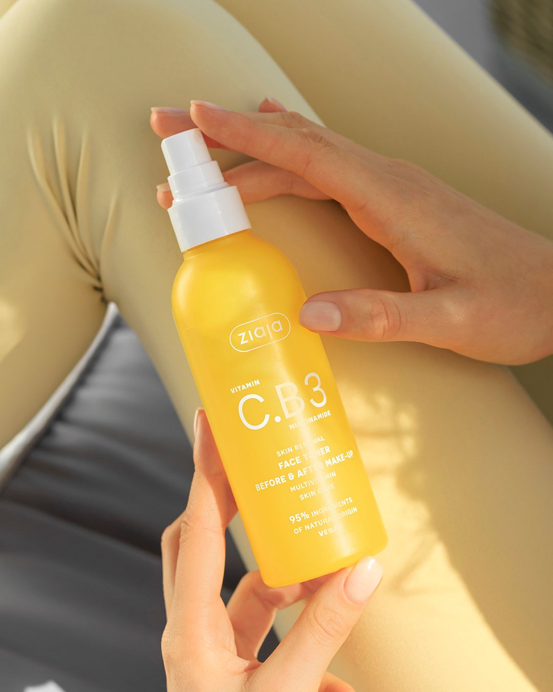 Ziaja Vitamin C.B3 Niacinamide Face Toner in Spray 190ml