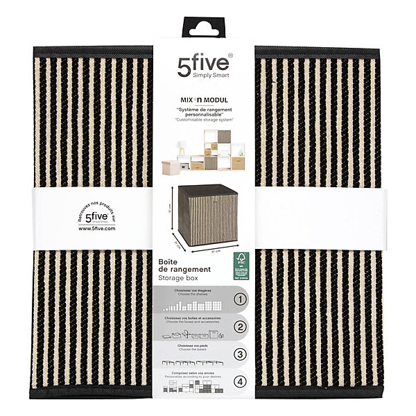 Panier Mix'n Modul L31cm noir - Noir- 5five