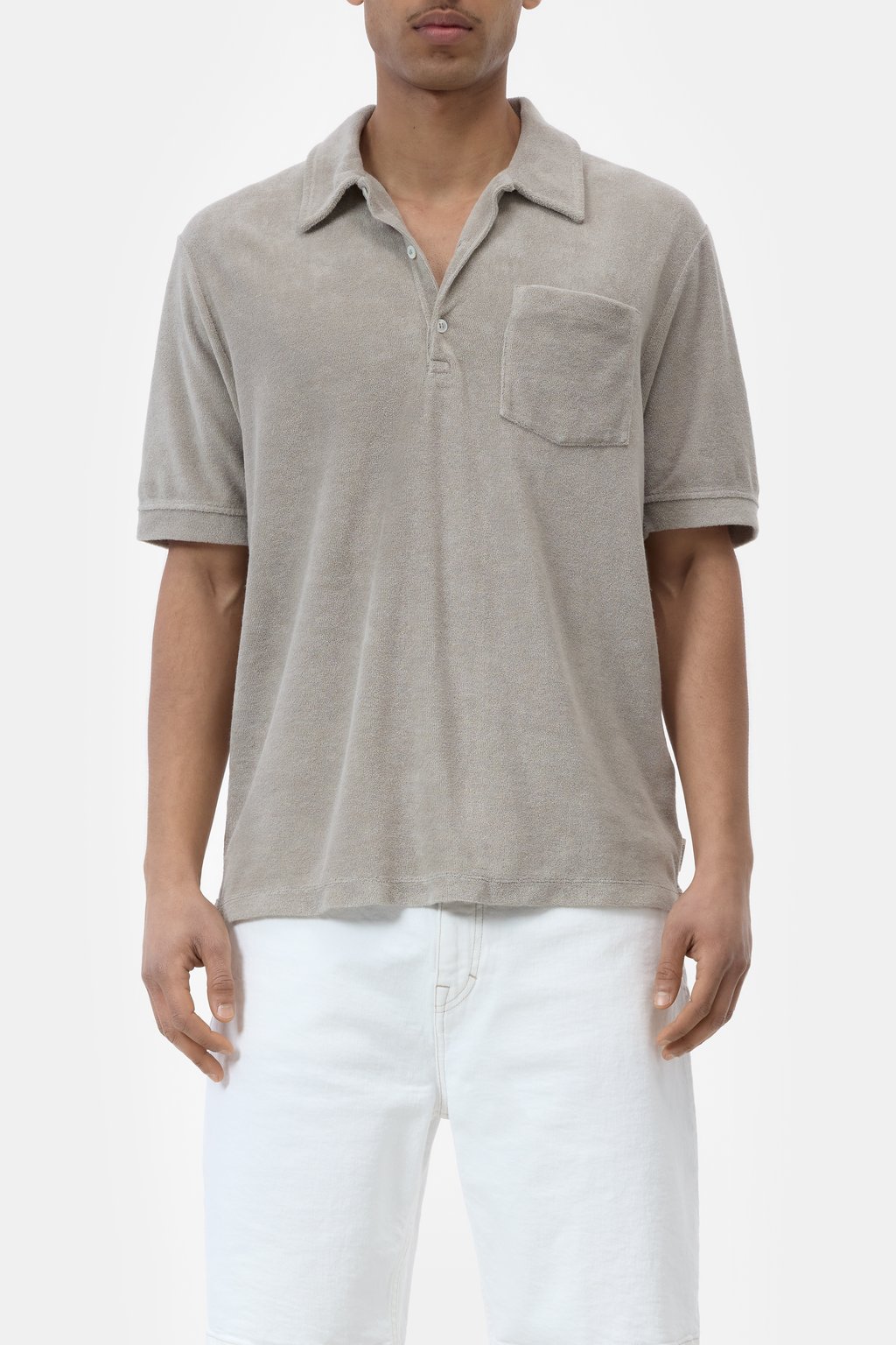 Frottee Shirt aus Baumwoll-Mix