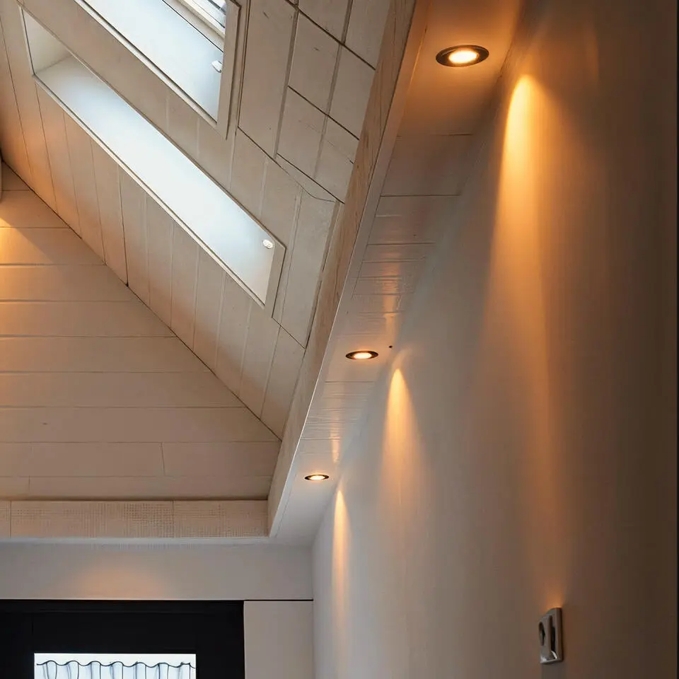 Qazqa inbouwspot rondoo zwart gu10