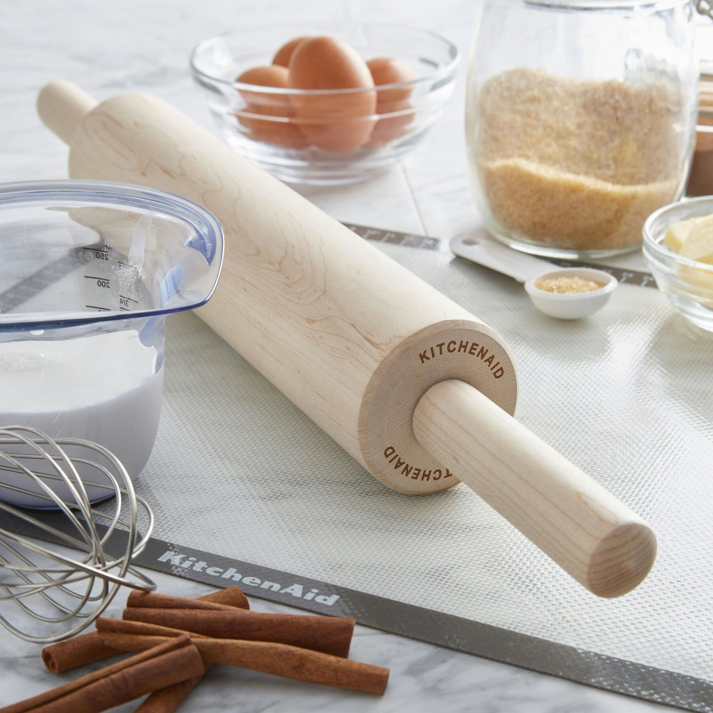 KitchenAid Maplewood Rolling Pin, 12-in