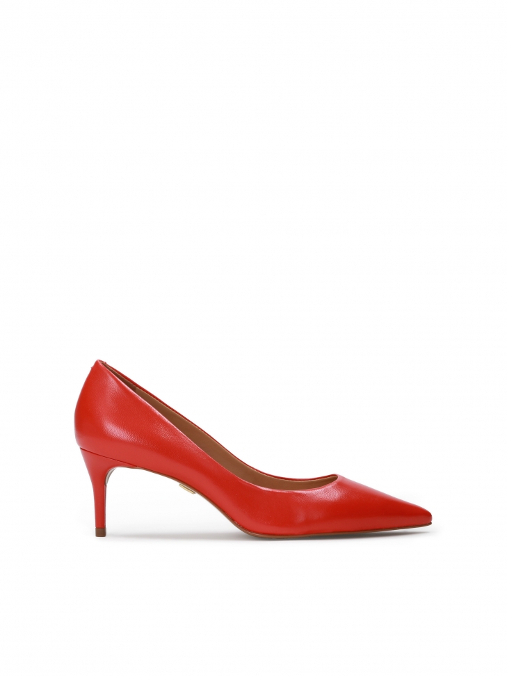 Ladies' red pumps