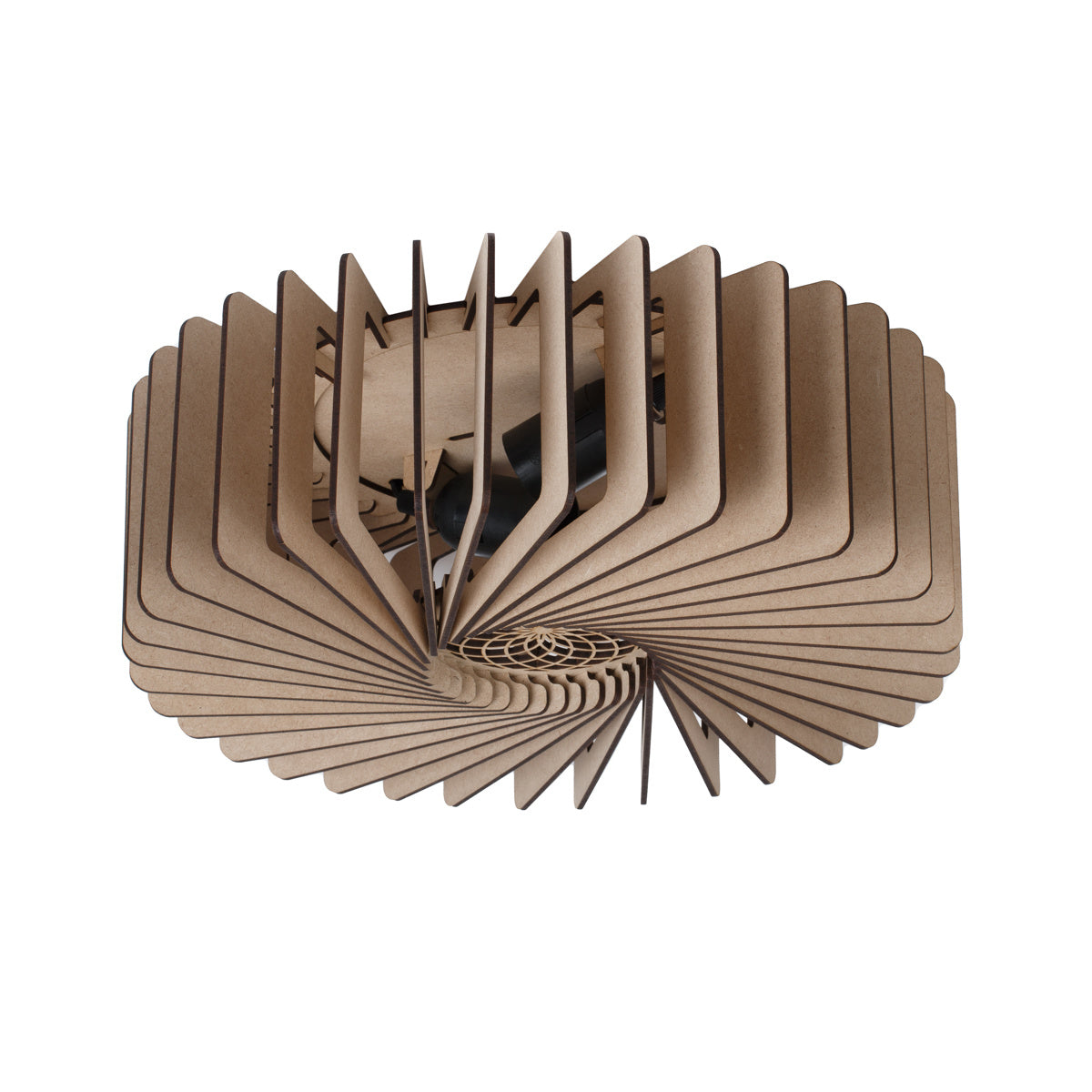 Blij Design plafondlamp Edge - 2 lichts - 36 x 13  cm - beige