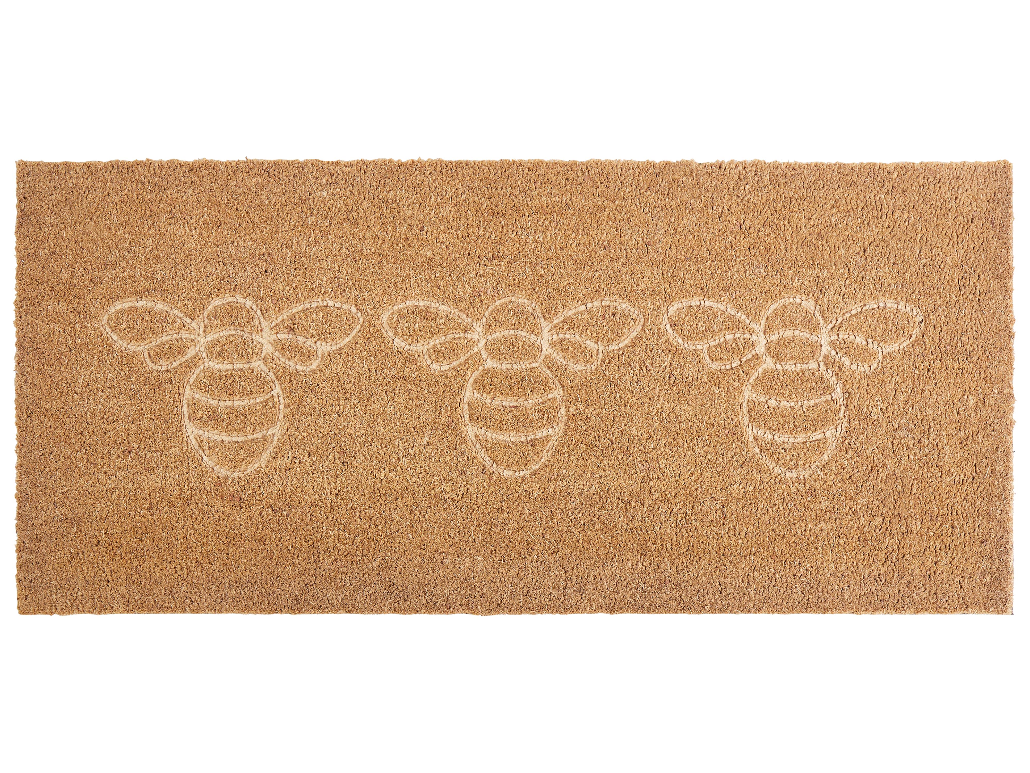 Doormat CAVITE Natural 55 x 120 cm Bee Coir