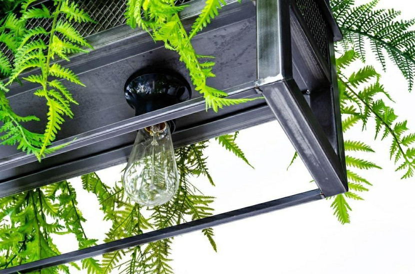 MOOSEE lampa wisząca / kwietnik SEMIRA 100 INDUSTRIAL