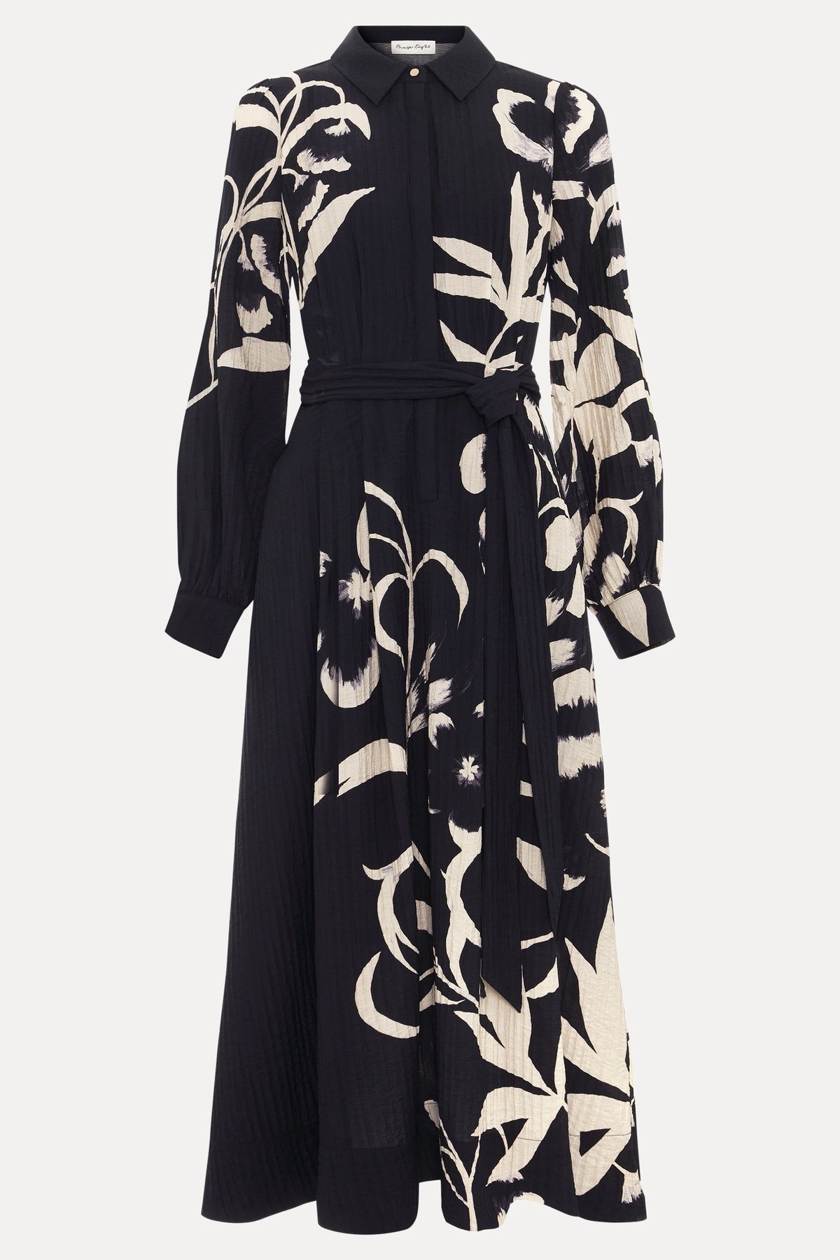 Phase Eight Natalie Floral Collared Midi Shirt Dress
