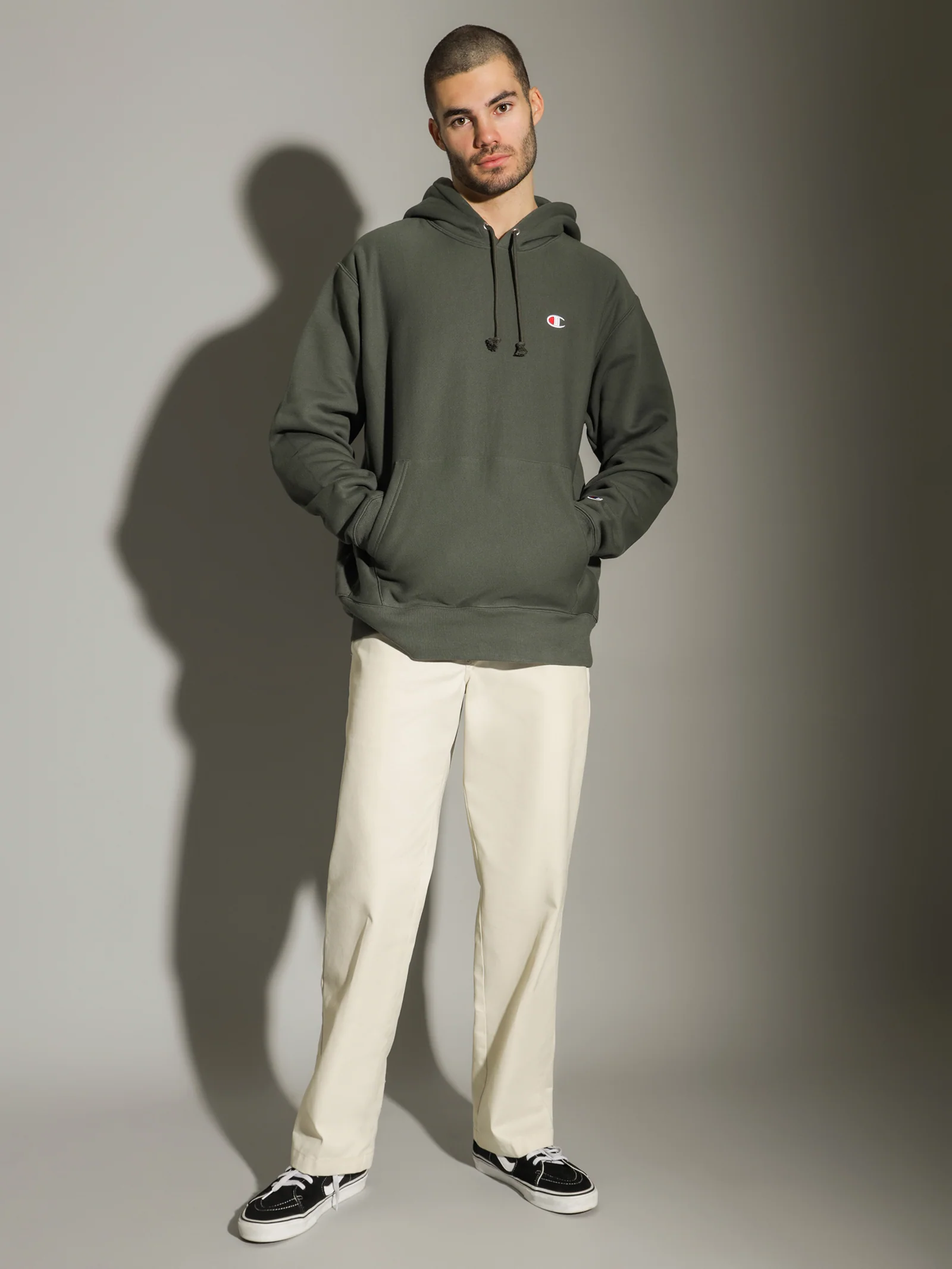 Reverse Weave Hoodie