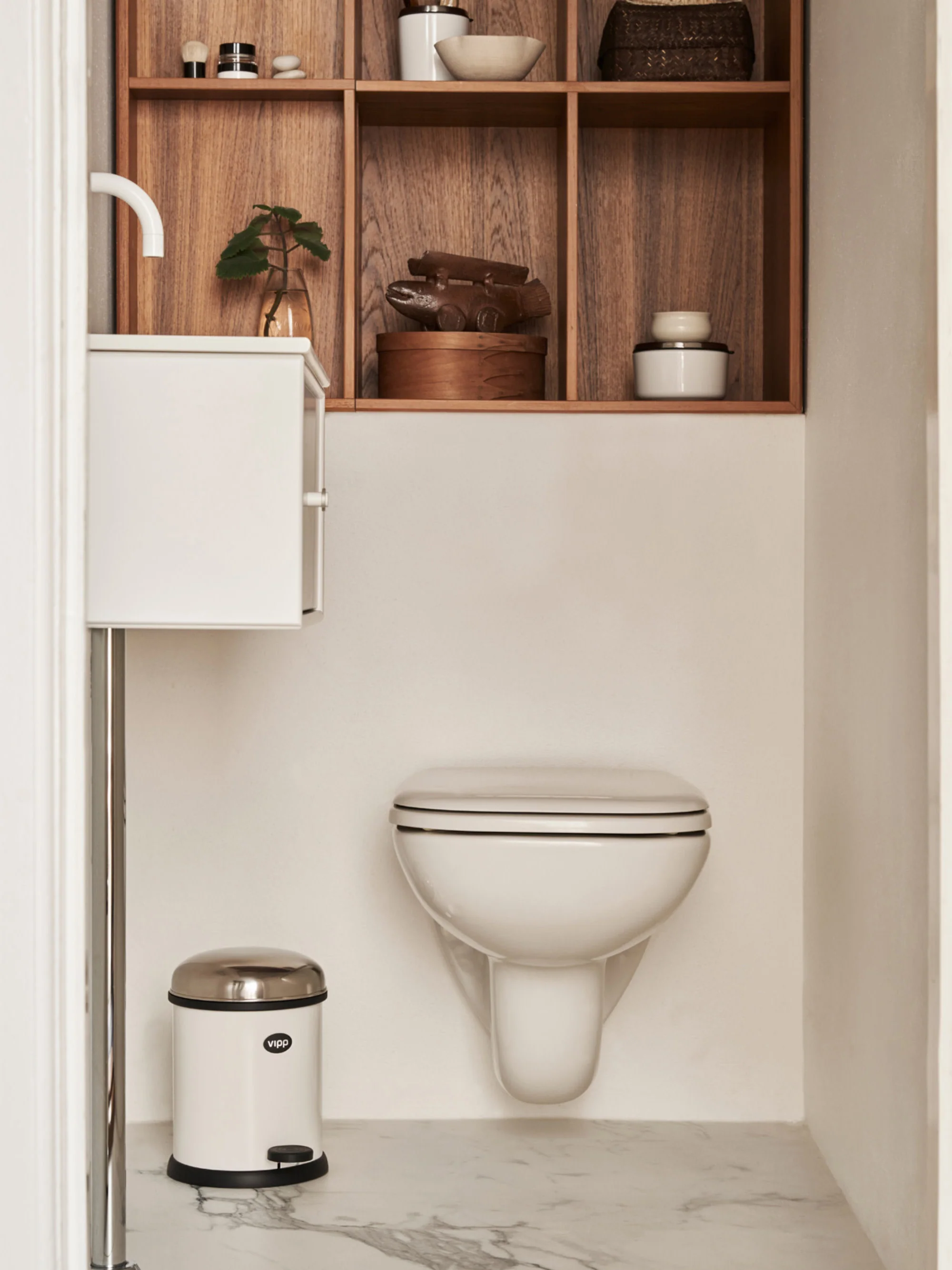 Badezimmerabfalleimer Vipp 12 mit Pedalfunktion