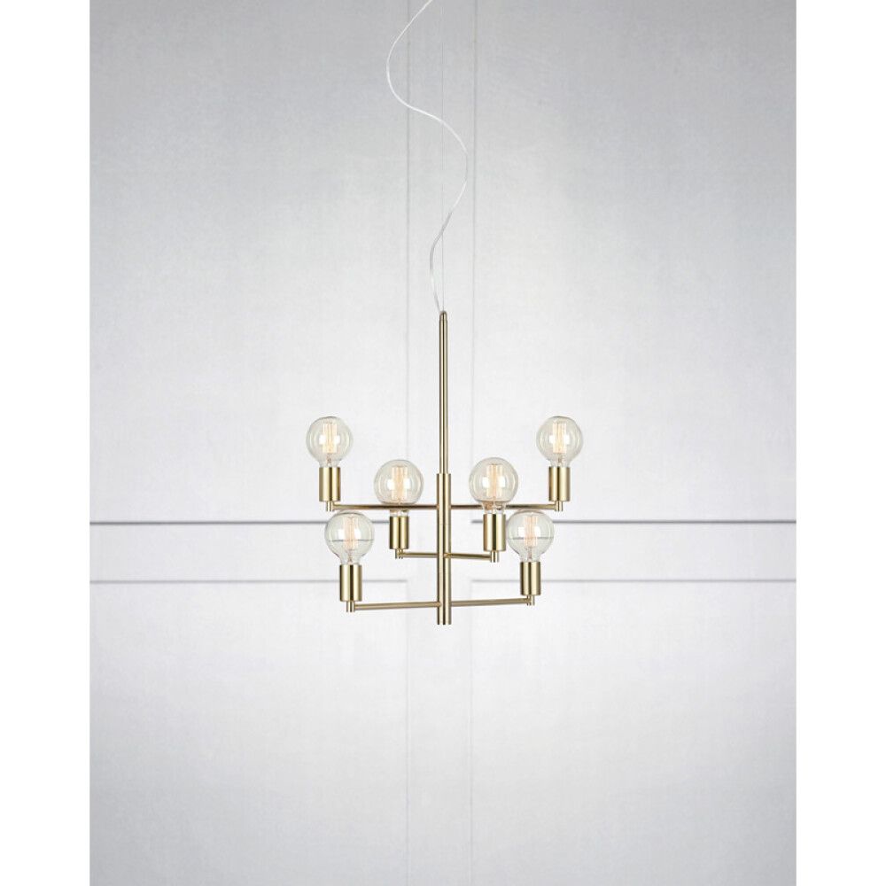 TAKLAMPE MARKSLÖJD OSLO MESSING