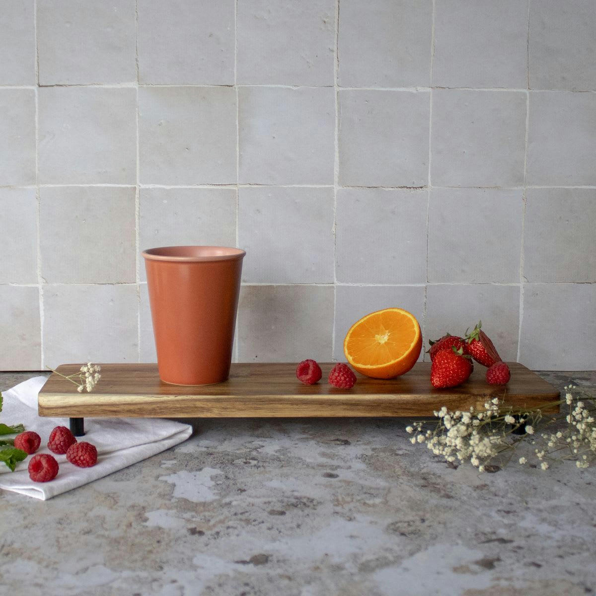 OUTO - Mug en grès paprika 32cl