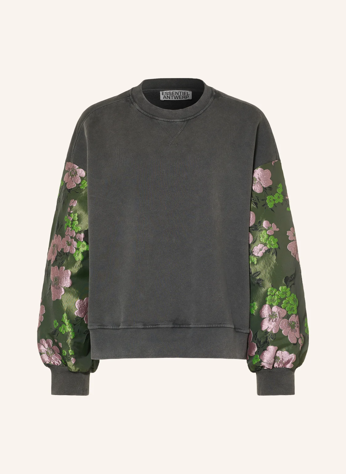 ESSENTIEL ANTWERP Sweatshirt KUEER mit Jacquard