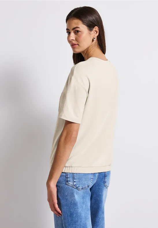 T-Shirt mit Brusttasche