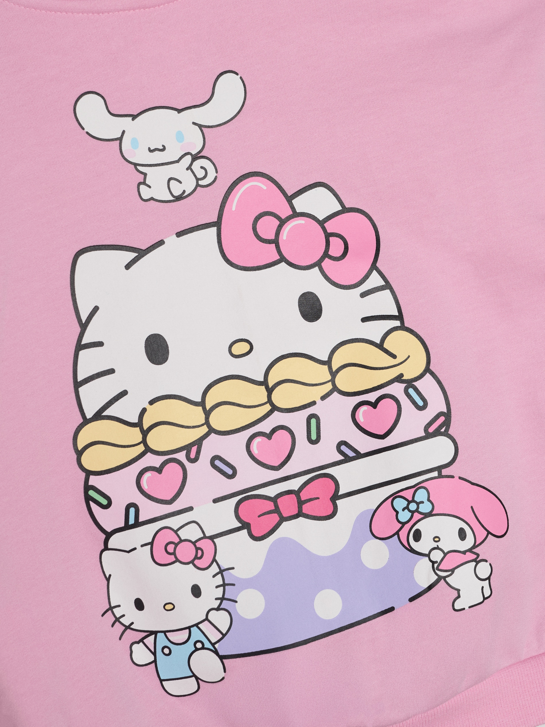 Bluza bomberka z nadrukiem na plecach Hello Kitty