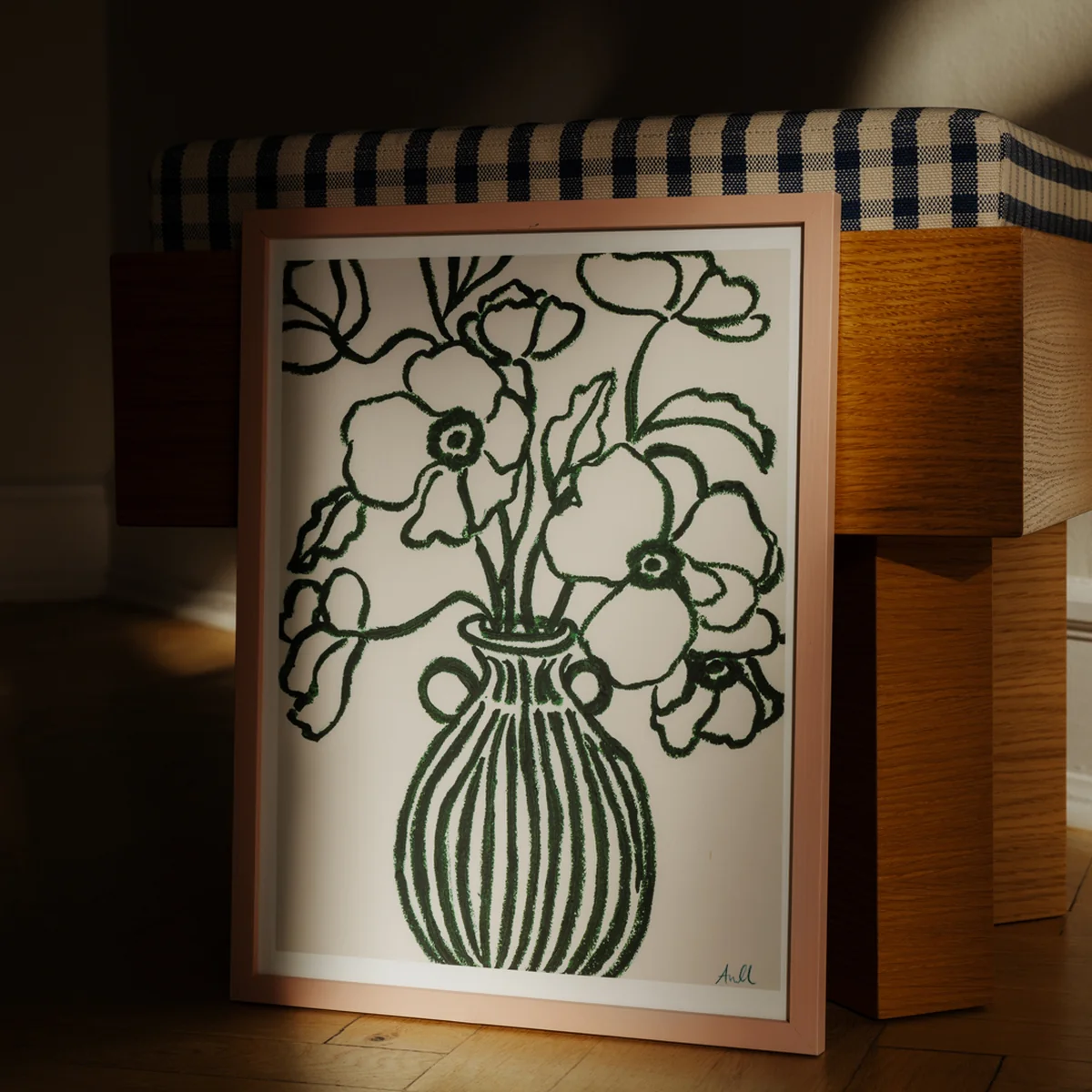 The Poster Club - Poppy Studies von Anine Cecilie Iversen