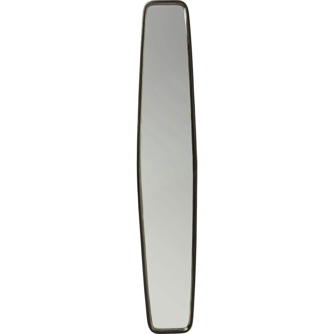 CLIP - Miroir en aluminium noir 177x32