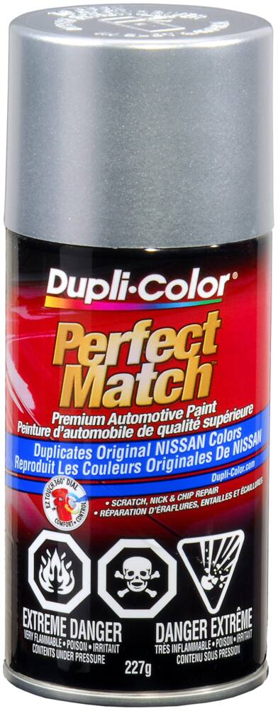 Dupli-Color Perfect Match Premium Acrylic Lacquer Automotive Aerosol Spray Paint, Silver Mist (K12), 227-g