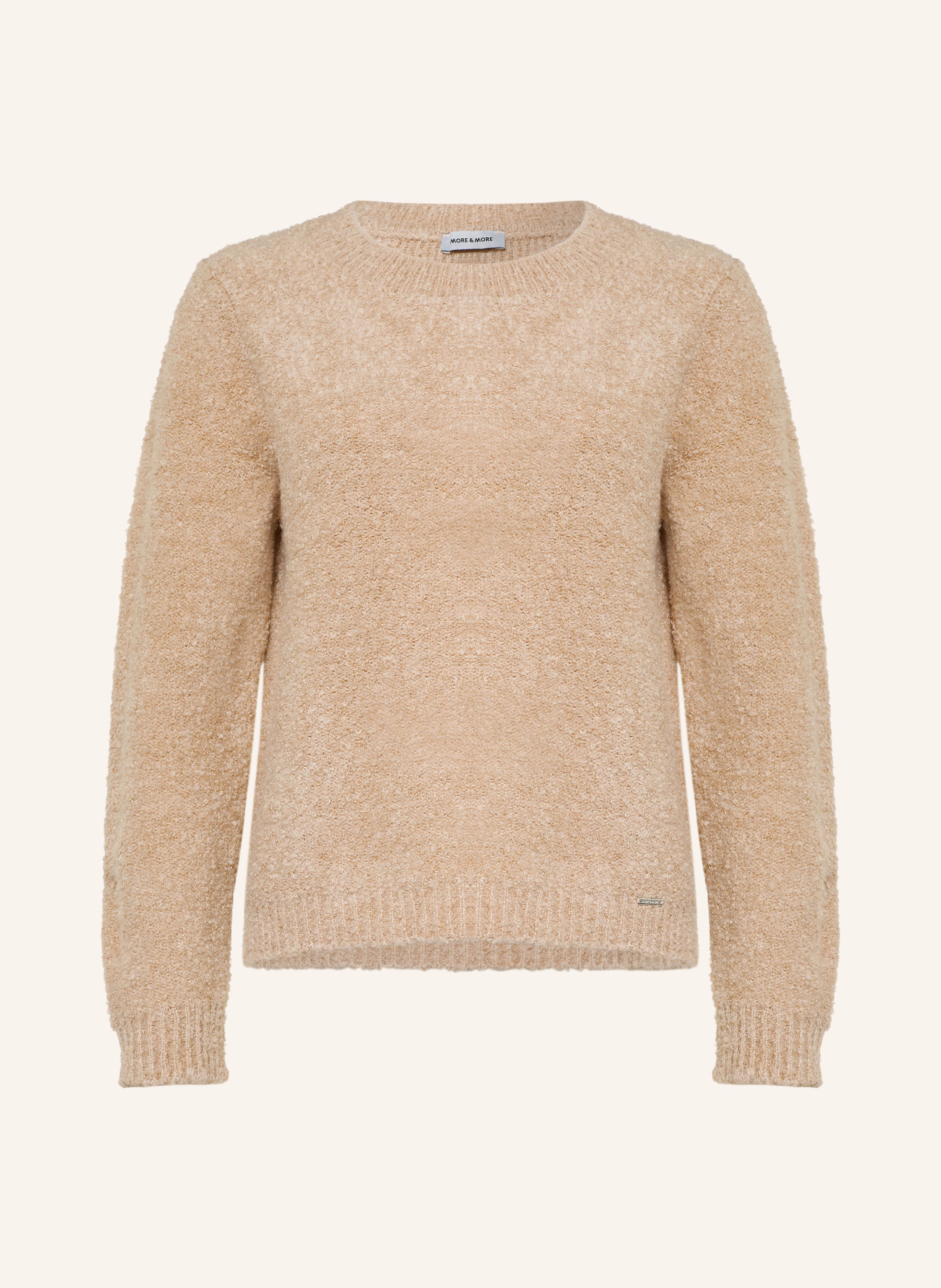MORE & MORE Bouclé-Pullover