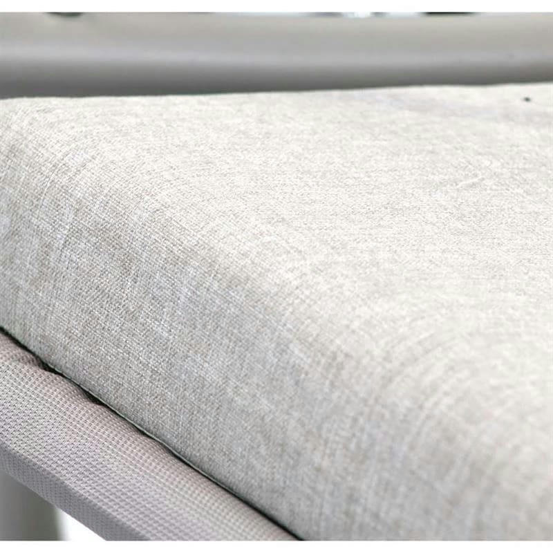 SWINGBED - Balançoire de jardin avec lit rembourré taupe