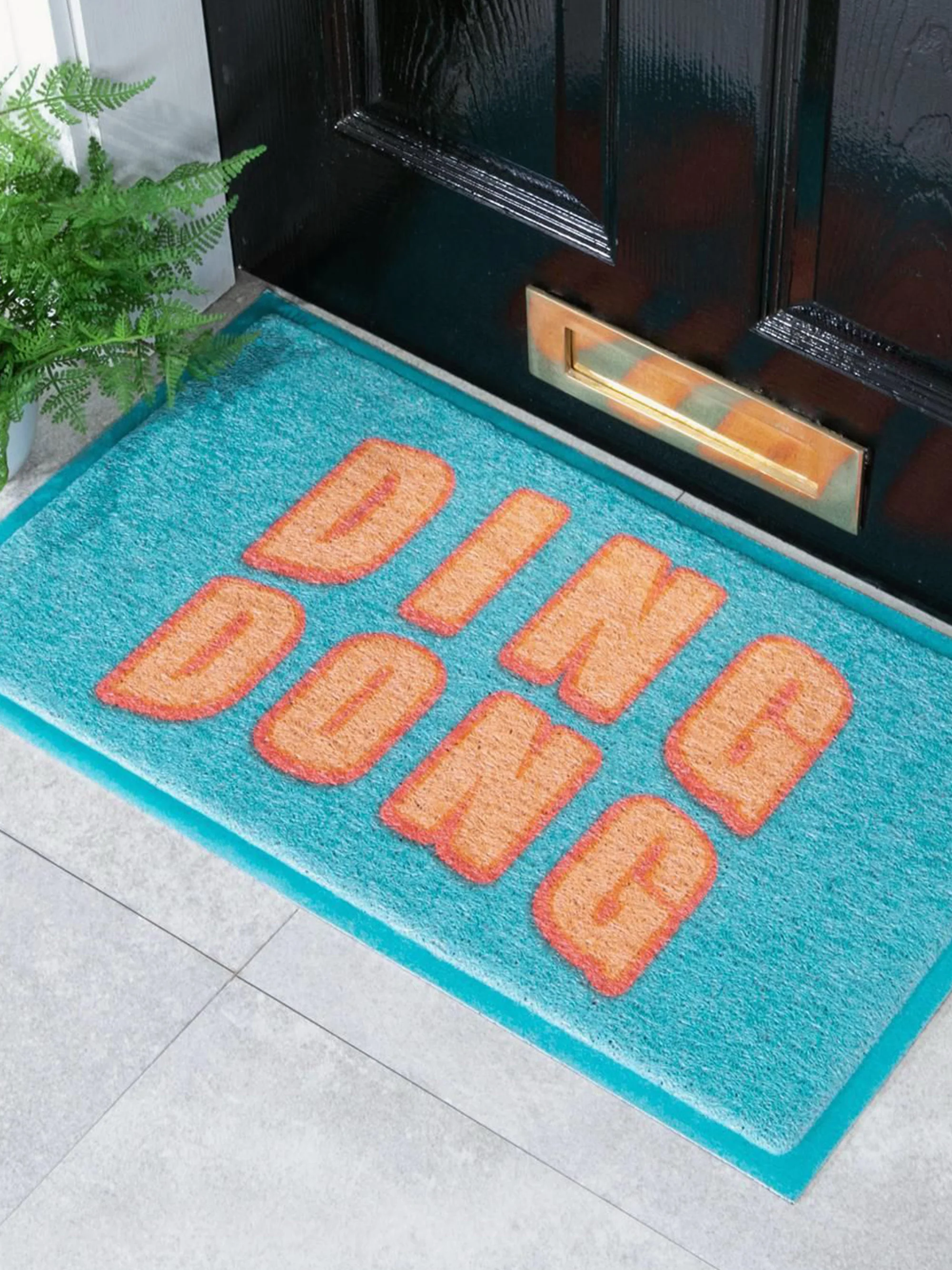 Fußmatte Ding Dong