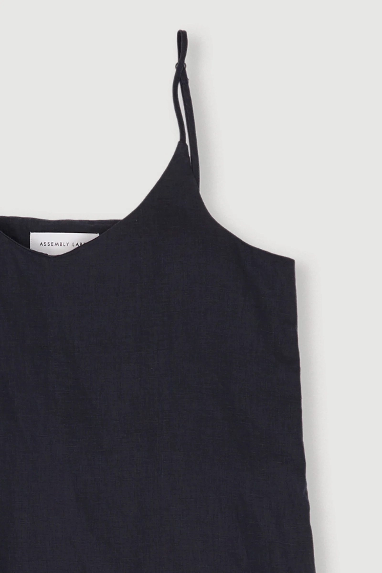 Re-Worn Womens Linen Slip Dress