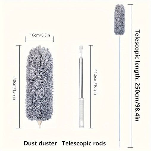 NNETM Versatile Retractable Duster with Bendable Head