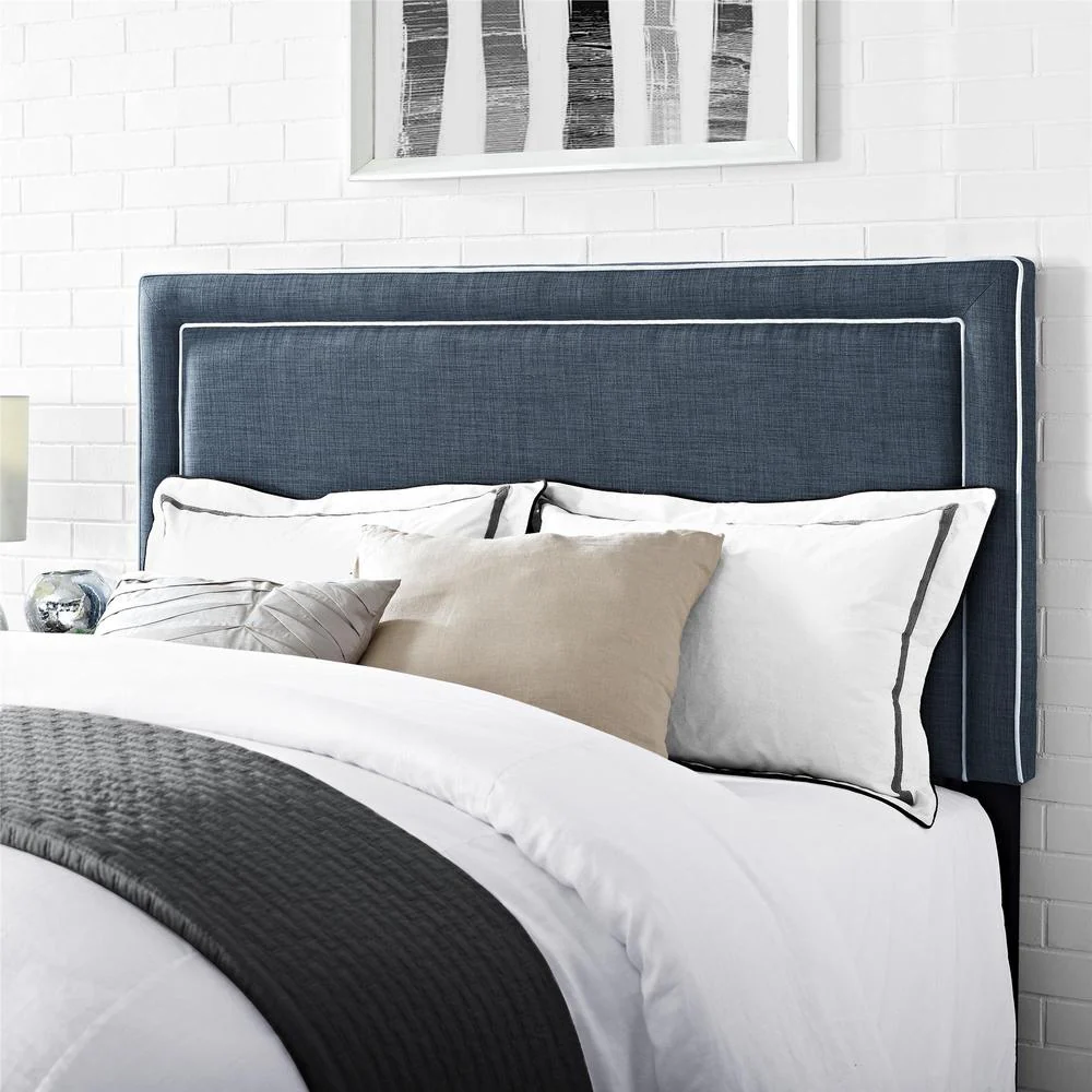 Dorel Living Jacquelyn Indigo Blue Full/ Queen Headboard