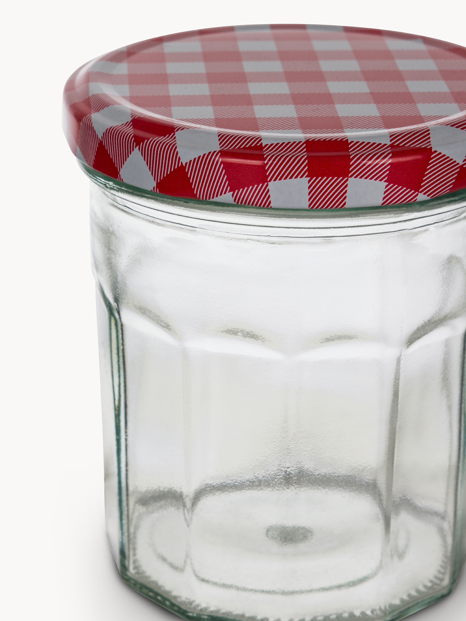 Vasetto vetro tappo vichy