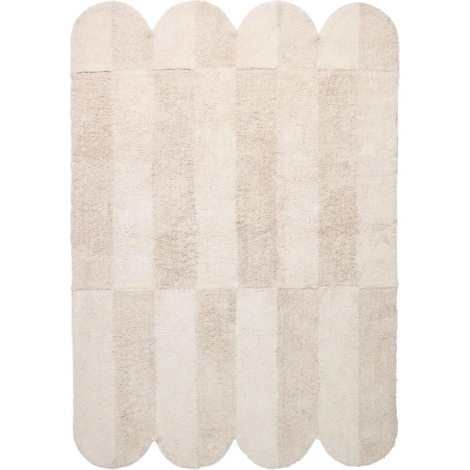 Kwantum Vloerkleden | Vloerkleden Woonkamer | Vloerkleed Boulia Wit 160×230 Cm