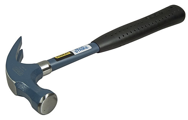 Marteau arrache-clou STANLEY Bluestrike manche tubulaire ovale acier 1-51-488