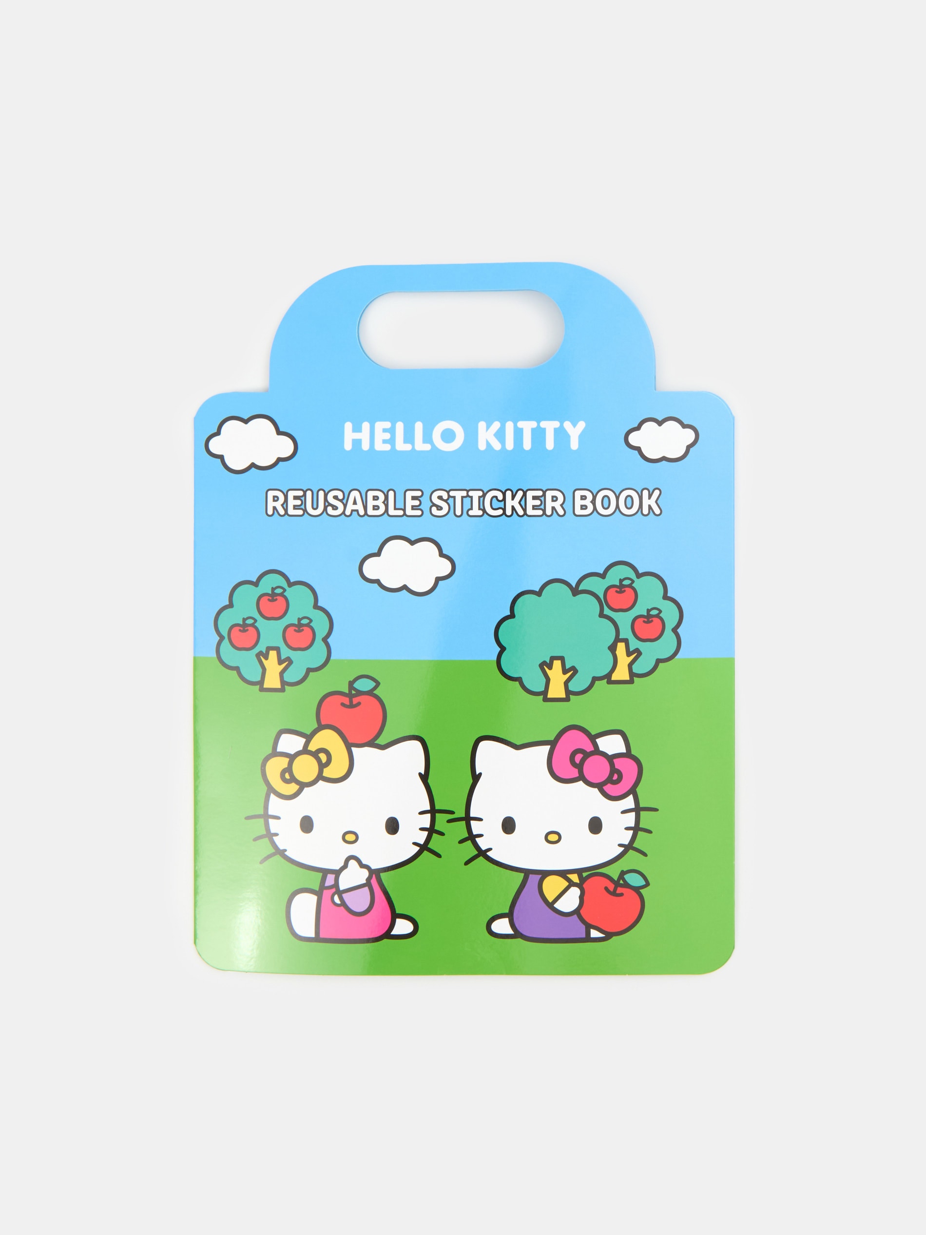 Książeczka z naklejkami wielokrotnego użytku Hello Kitty