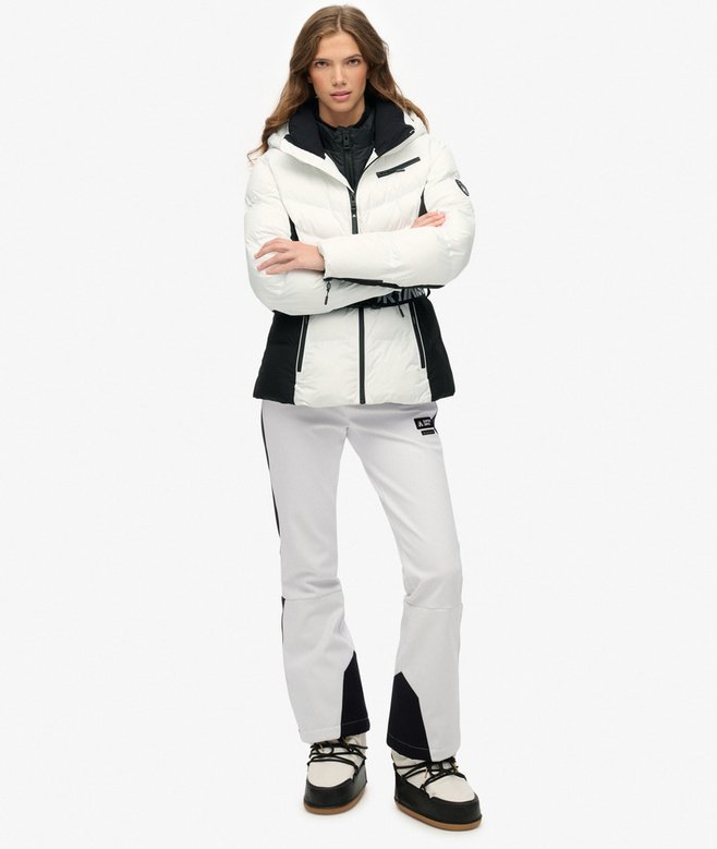 Luxe Belted Ski Padded Jacket