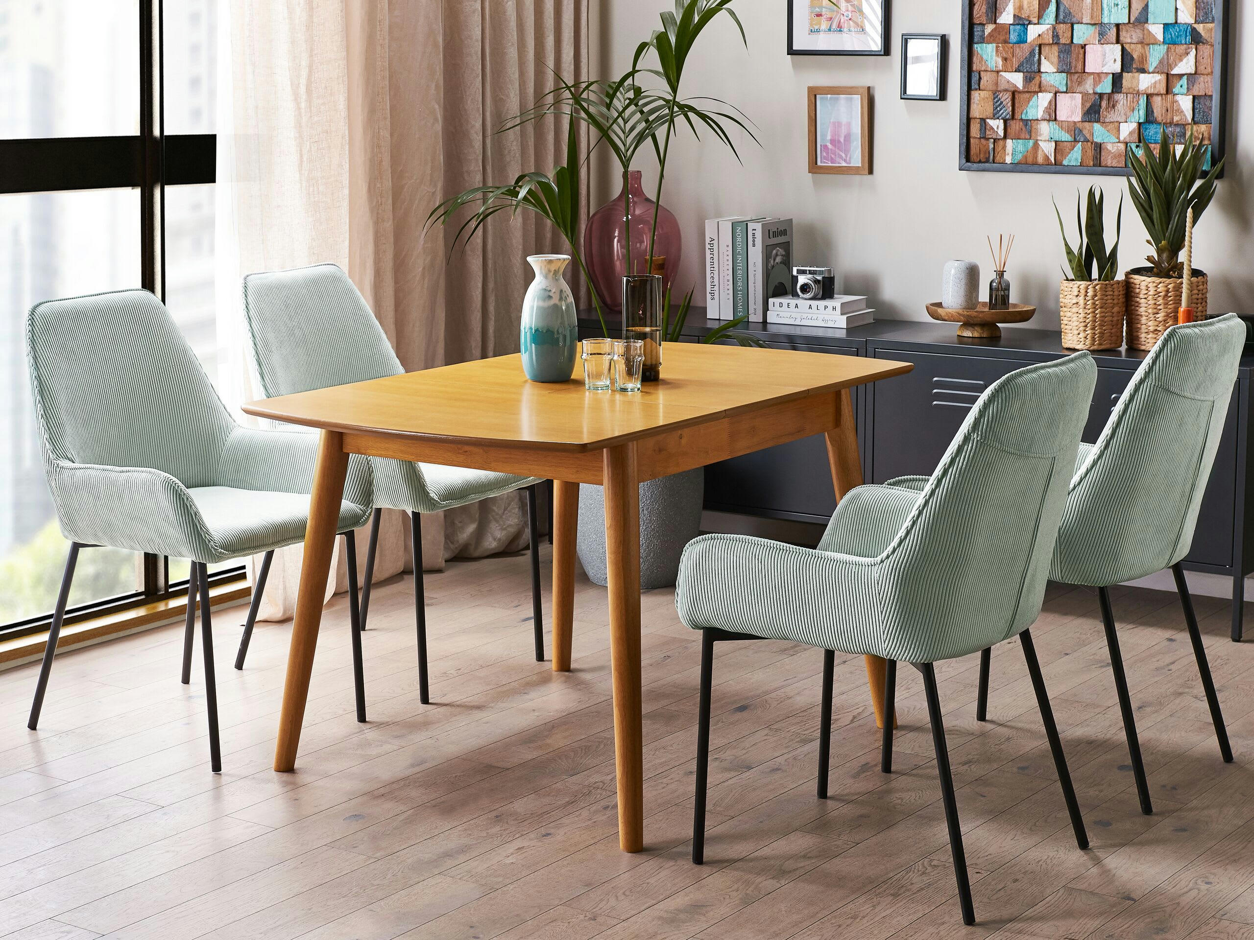 TOMS - Table extensible en mdf 4 personnes L80