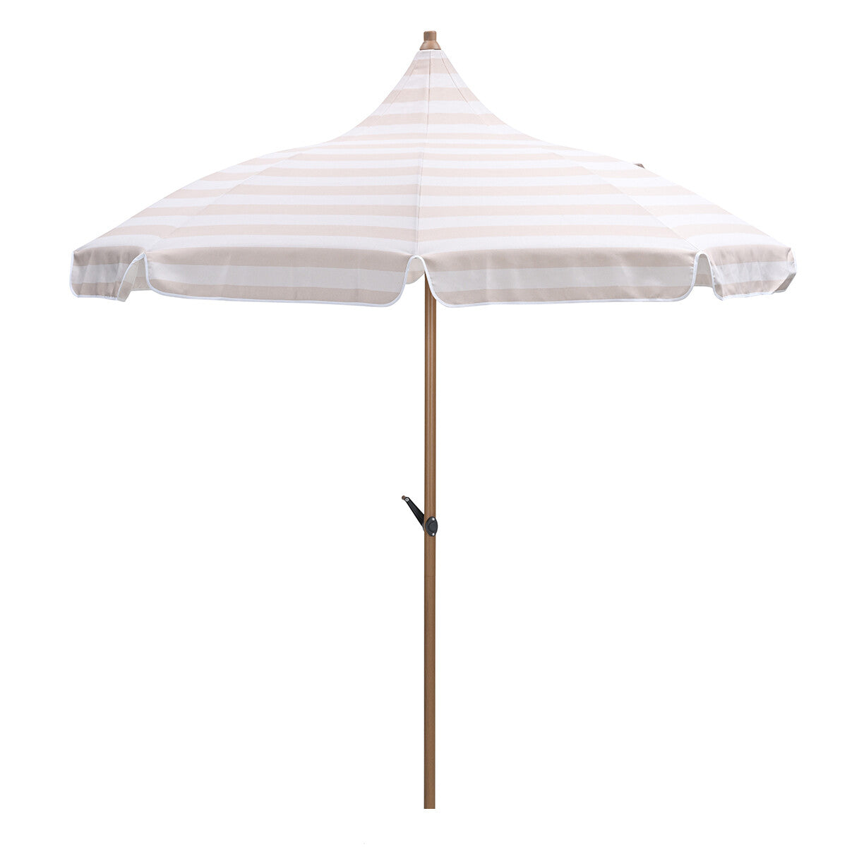 Garden Impressions stokparasol Aloha taupe - ecru Ø200 cm