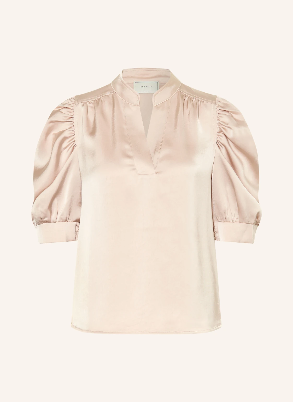 NEO NOIR Blusenshirt ROELLA aus Satin