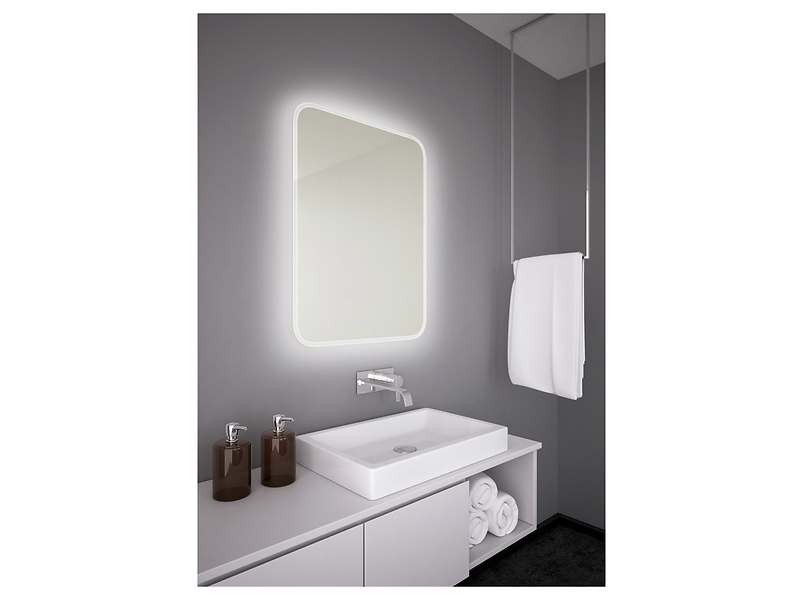 Lustro ścienne łazienkowe Senso LED 60x80 cm