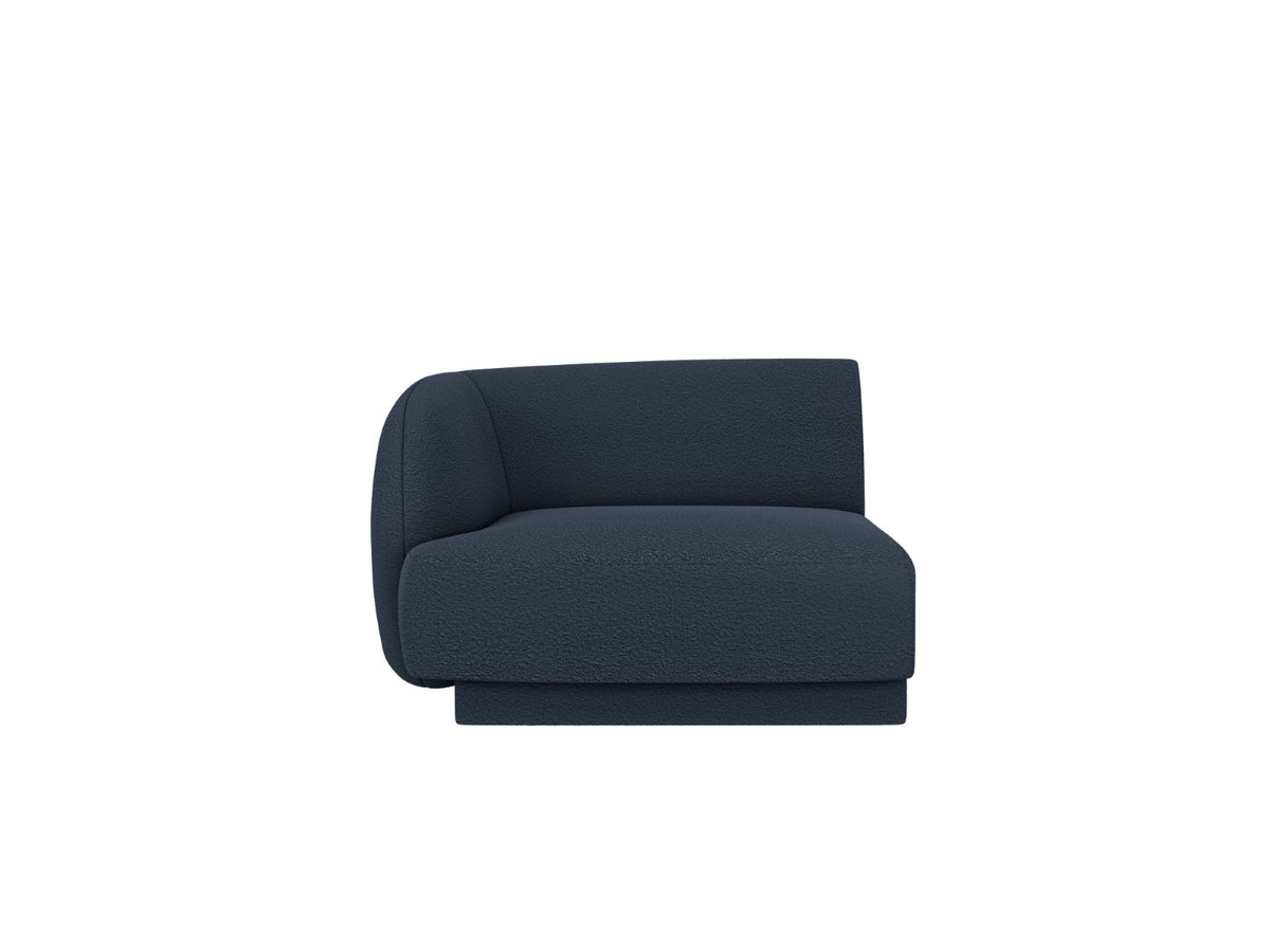 Micadoni linker module Miley boucle donkerblauw - 90x90x70cm