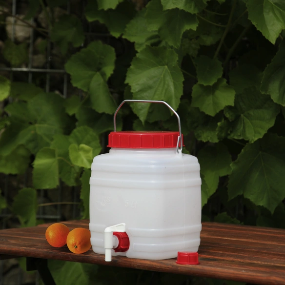Kleinfass »Standard«, 5 l, transparent, Höhe: 27 cm