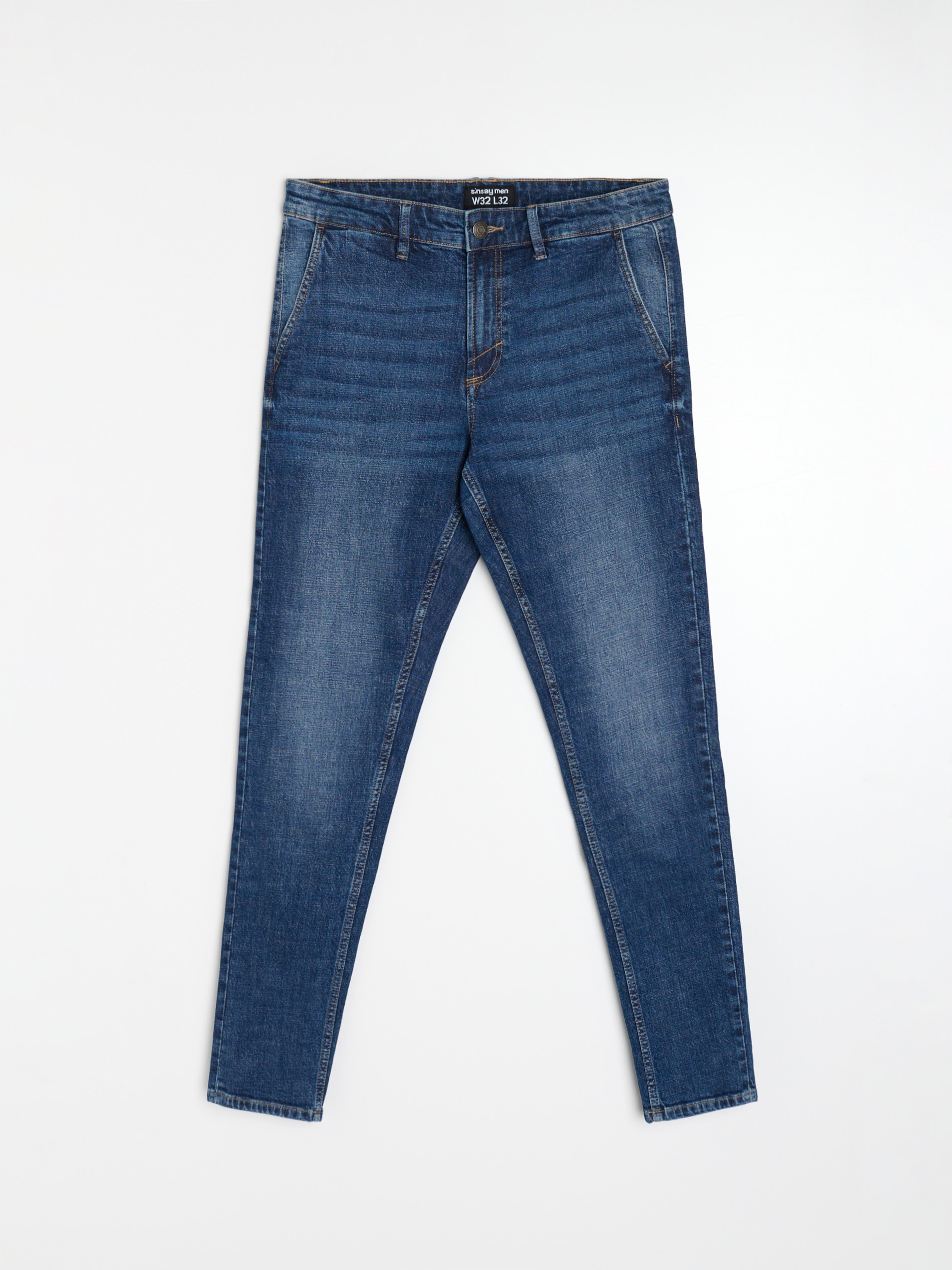 Jeansy chino slim fit