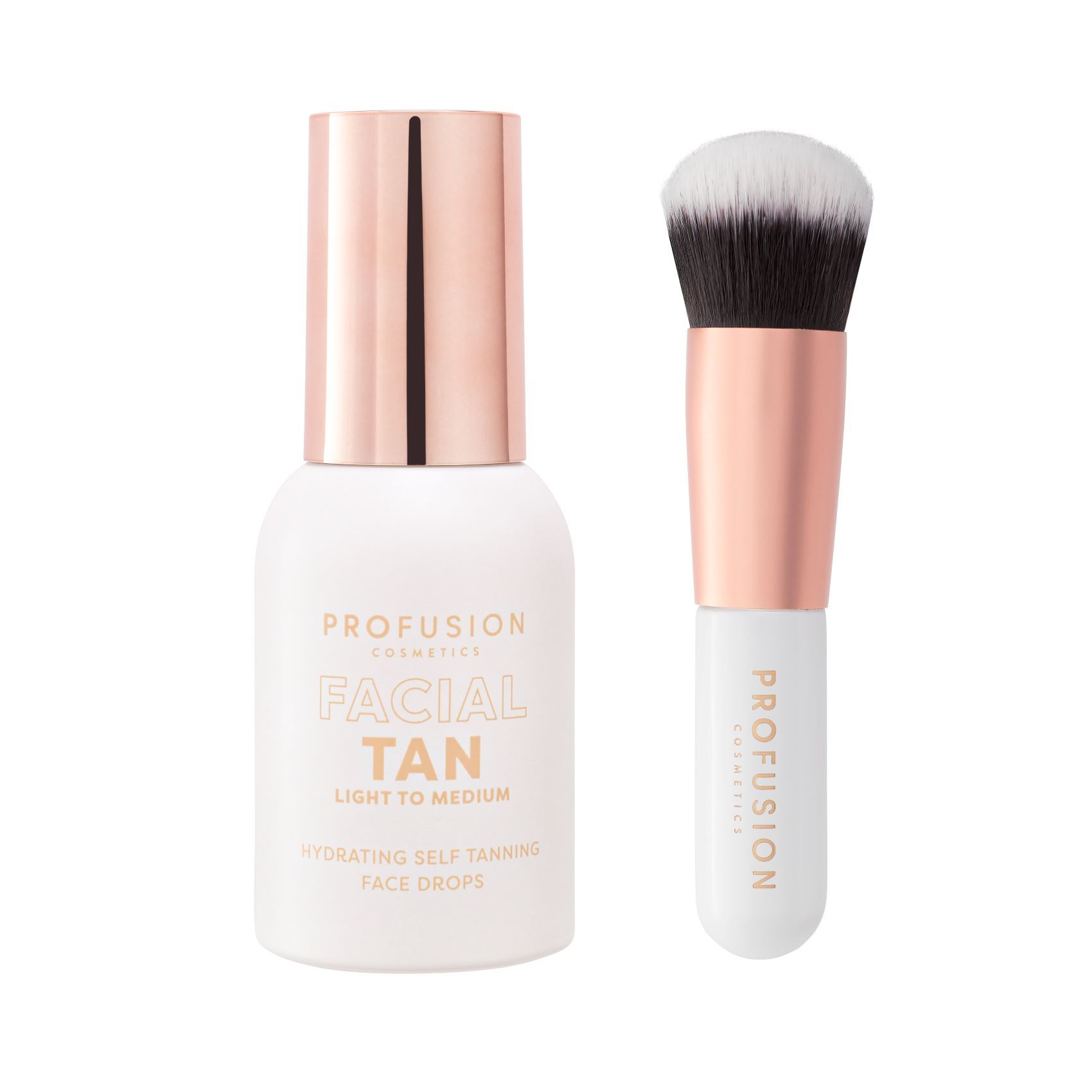 Profusion Cosmetics Facial Bronzing Set Light / Medium