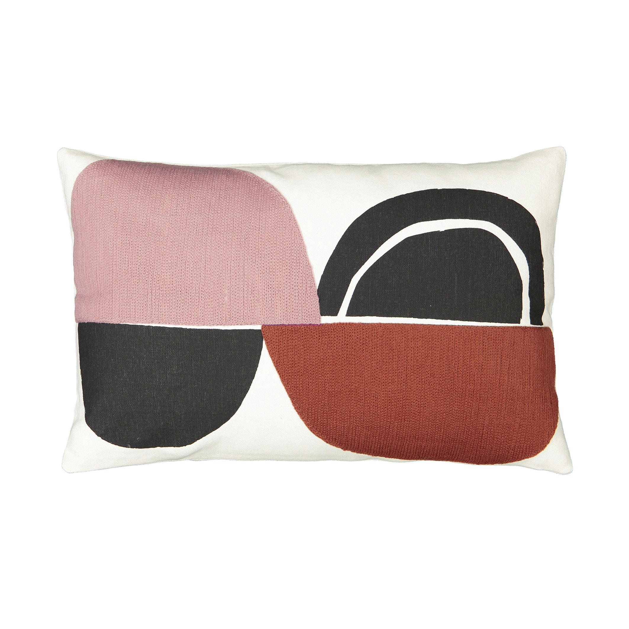 Housse de coussin brodée, Comoe