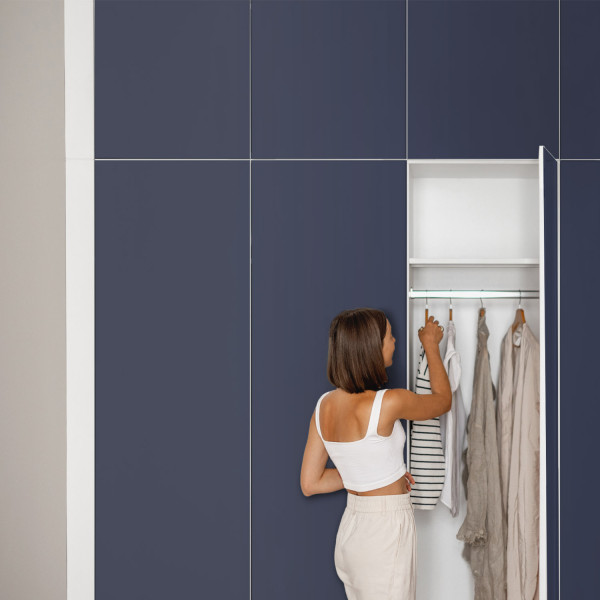 Okleina na meble Elegancki granat 50x100 Folia samoprzylepna Mat DIY