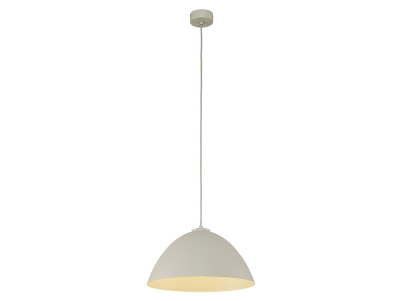 Lampa wisząca Faro Beige metalowa beżowa