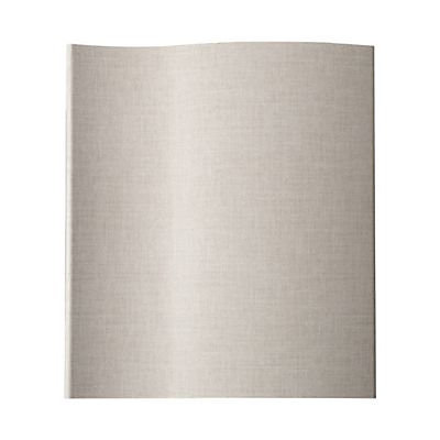 Cloison amovible à lames orientables Yotta beige H.252 x l.24 cm