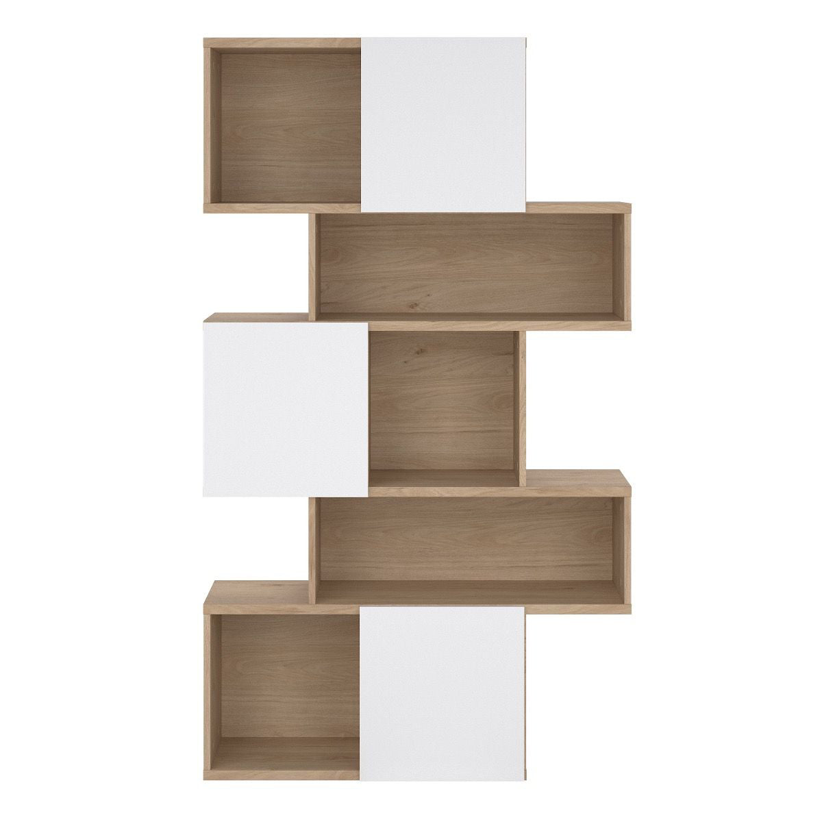by fonQ basic Puzzle Boekenkast Asymmetrisch - Wit