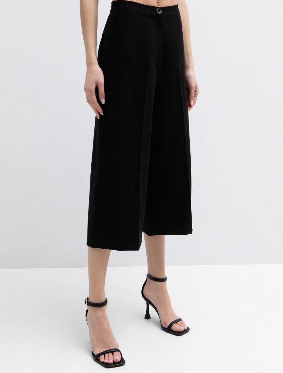 Zιπ κιλότ παντελόνι